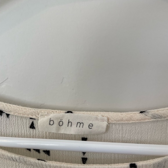 WHITE PRINTED TEE FROM BOHME - Picture 8 of 8